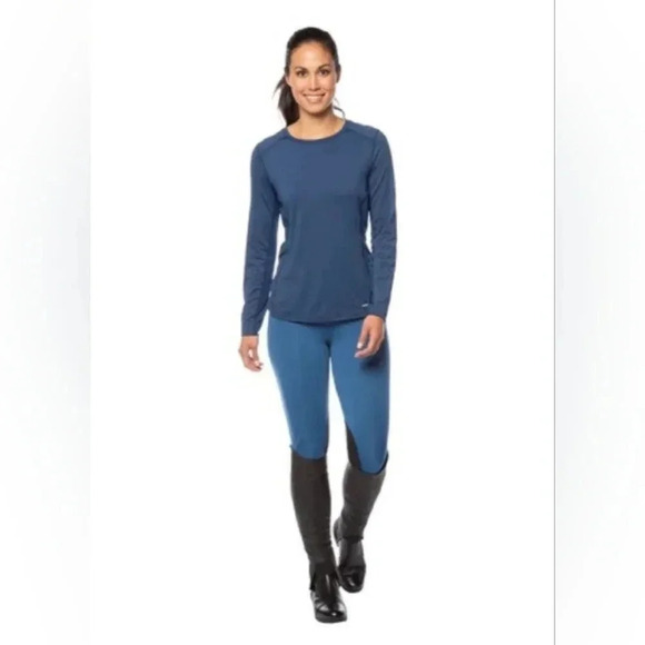 Kerrits Ladies Performance Flow Rise Riding Tights Size XS Made in USA - Picture 1 of 16